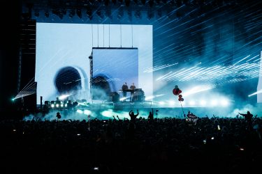 Musikshow mit LED-wände