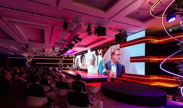 TCS Geschäftsmesse am Madrid