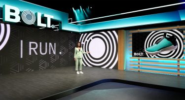 Interaktives Studio für Online-Livestreams