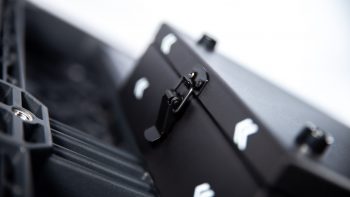 Detailaufnahme Matte LED-Videofliese