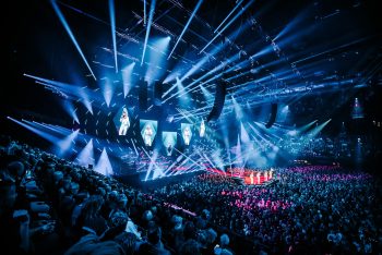 Symphonica in Rosso regie LED scherm