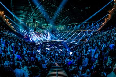 Musik show mit LED