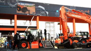 Hitachi at Bauma 2019 vr experience
