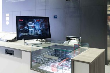 IFA Messe 2018 - Elektrolux touchscreen
