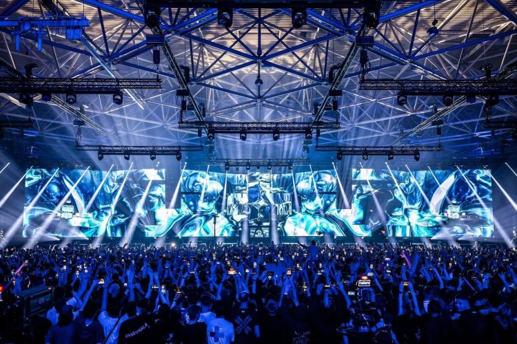 LED bildschirme für grossen events