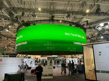 LED videowand Agritechnica messe Hannover
