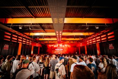 LED-Bildschirme beim Festival