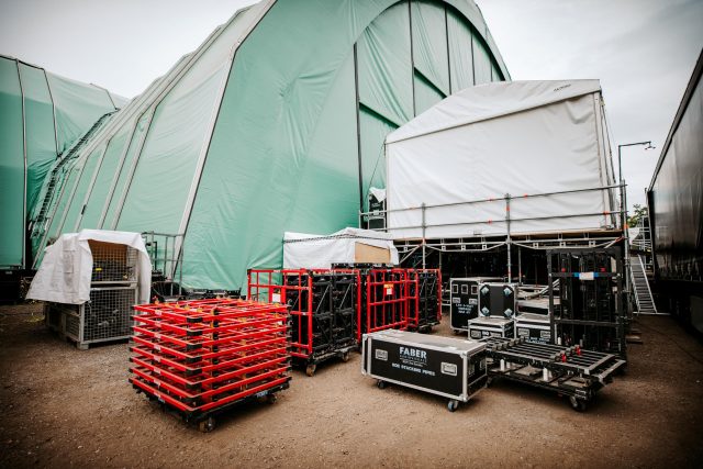 Backstage festival produktion