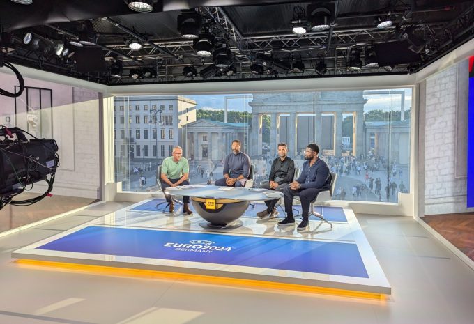BBC EURO 2024 set design