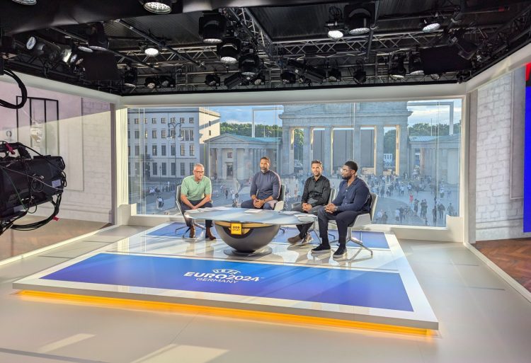 BBC EURO 2024 set design