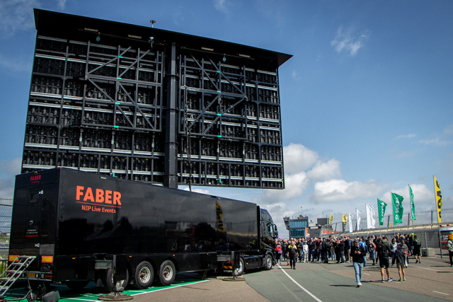 Mobilen LED-Truck DTM Race