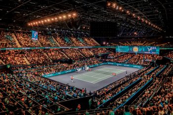 ABN AMRO Open 2023 Écran LED et un système de périmètre