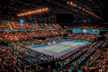 ABN AMRO Open 2023 Écran LED et un système de périmètre
