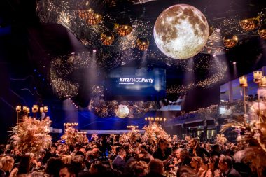 LED Sphere sur Kitz Race Club événement