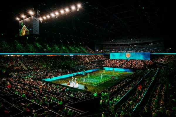 Des solutions vidéo et de projection modernes pour le tournoi de tennis ABN AMRO