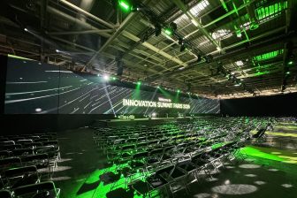 Innovation Summit stage located in Paris France