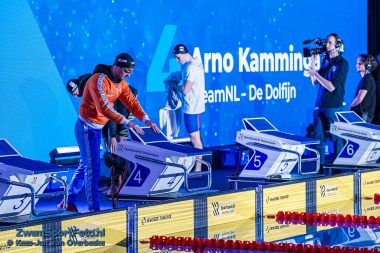 LED wand Zwemevenement Rotterdam