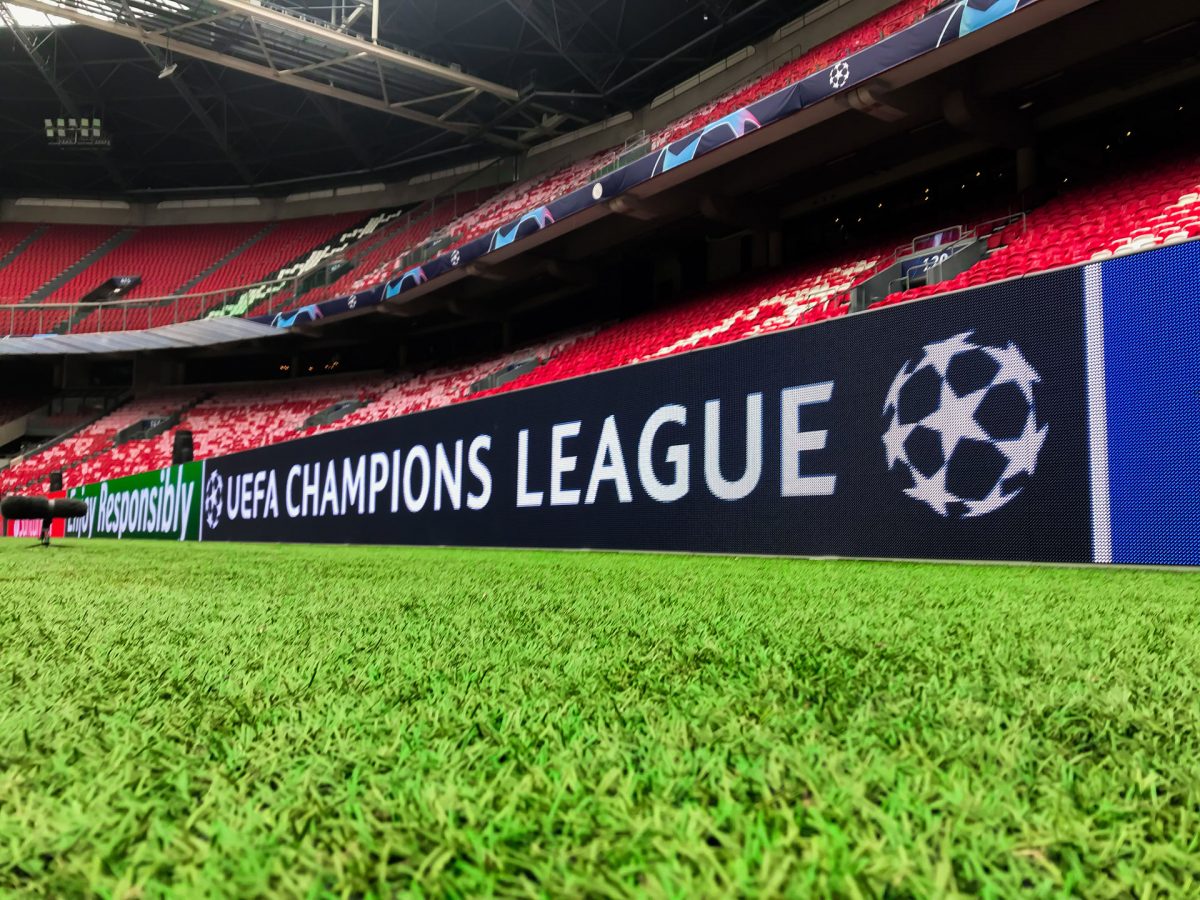 Johan Cruijff Arena LED-boarding perimeter systeem