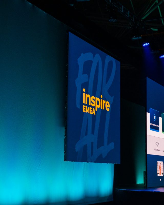 LED scherm corporate event Alteryx Inspire EMEA 2022