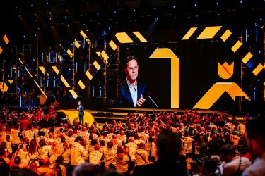 Minister-president Mark Rutte bij Invictus Games 2020 Den Haag