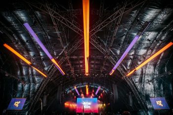 Lichtshow Lowlands.