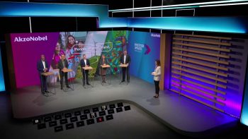 AkzoNobel livestream in evenement studio