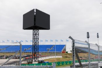LED-toren tijdens Formule 1 Zandvoort