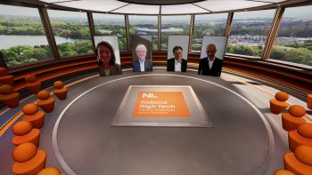 Meerdere sprekers tijdens zakelijke livestream