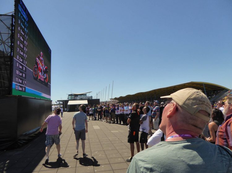 LED scherm en live registratie sportevenement Motul TT assen