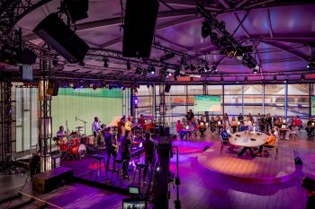Opnames NOS programma Studio Tokio 2022