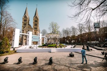 The Passion 2021 Roermond opbouw podium