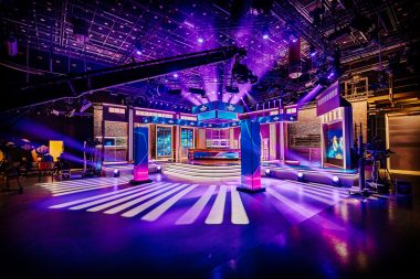 RTL Champions League studio door Faber