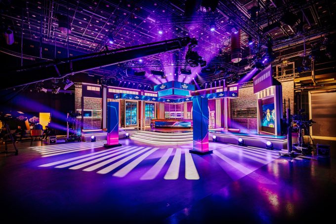 RTL Champions League studio door Faber