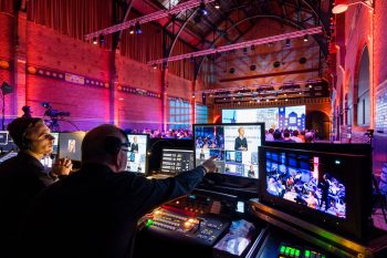 Live registratie zakelijk evenement in Beurs van Berlage