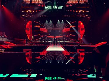 MTV EMA LED-schermen en LED-vloer