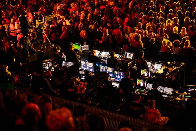 Symphonica in Rosso regie LED scherm