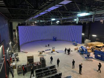 Opbouw en inrichten virtual production en ICVFX studio