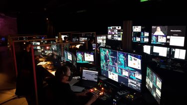 Regieset en productie EIT Health Summit in virtual event studio