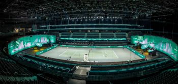 ABN AMRO World Tennis Tournament 2021 led scherm sport event
