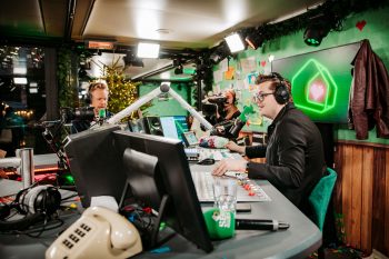 3FM Serious Request displays in studio