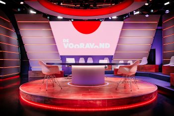 Televisie studio De Vooravond