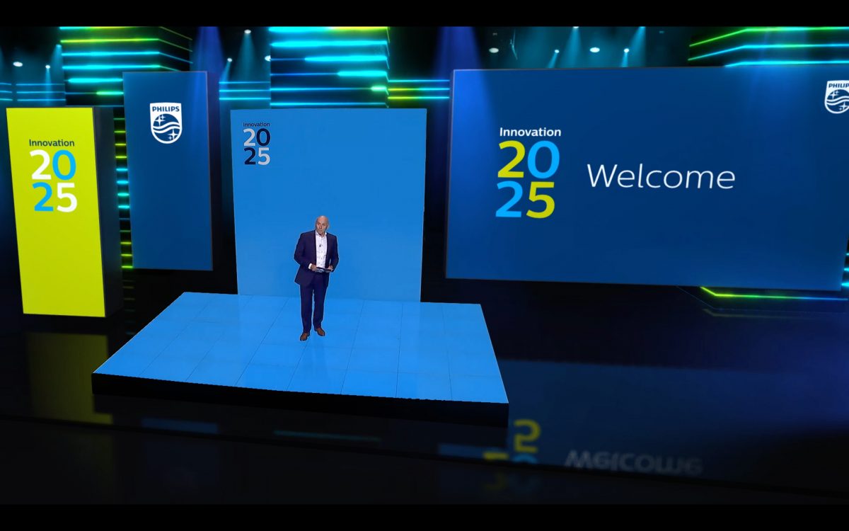 Philips Innovation Summit Virtual Event Studio
