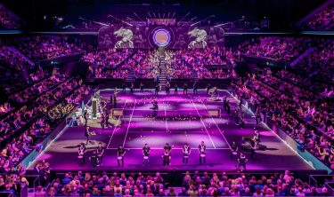 ABN AMRO Open 2023 video oplossing en lichtshow