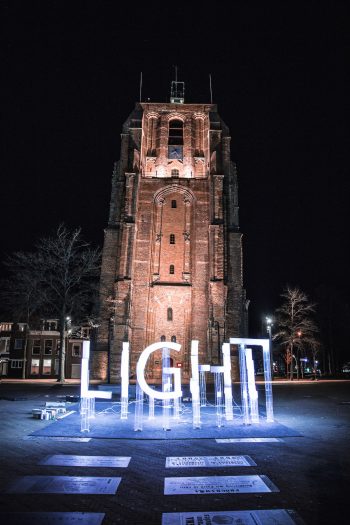 Oldehove lichtfestival Luna - Marko Bolkovic Light/Dark