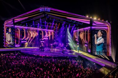 Grote LED show Nick en Simon concert