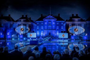 Outdoor show projection LED cube