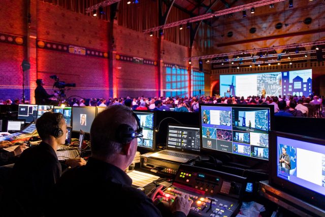 Productie zakelijk evenement