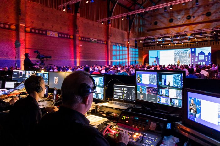 Productie zakelijk evenement