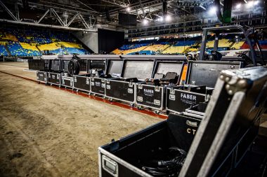 flight case LED screens