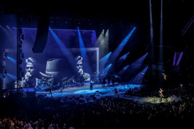 Groot LED scherm ter ondersteuning van liveshow